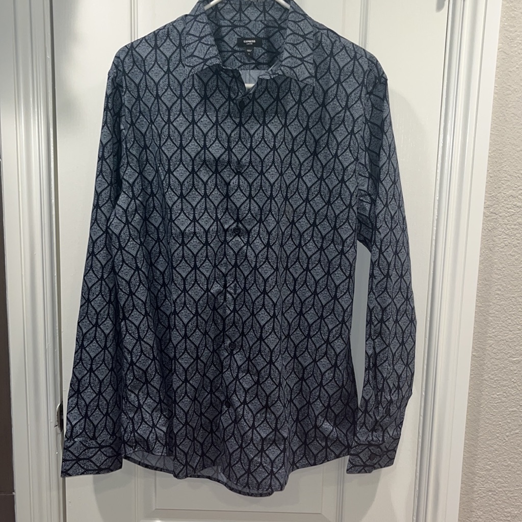 Express Slim Button Up